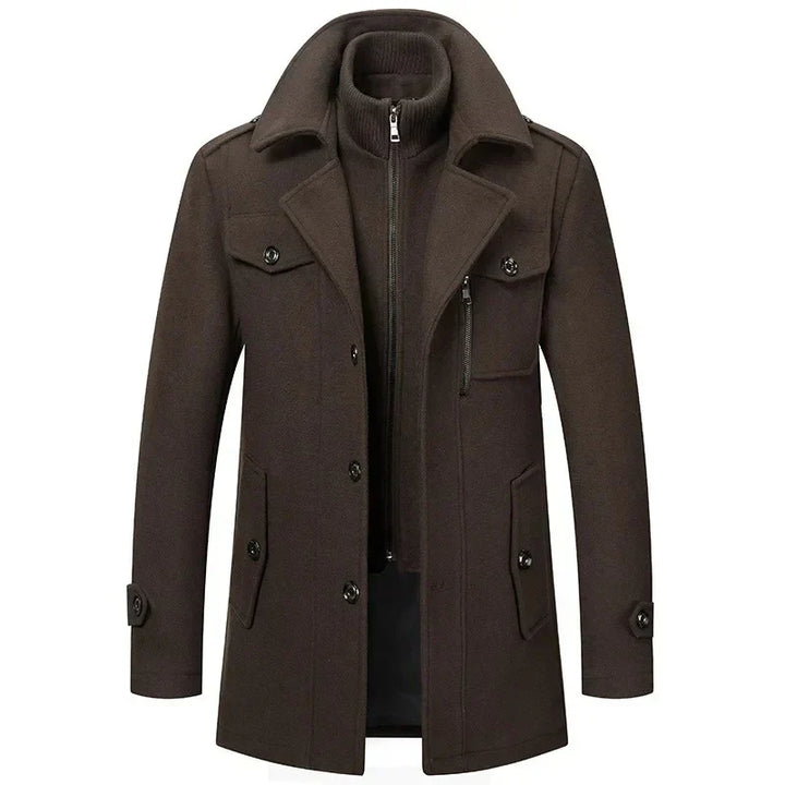 Henri | Manteau d'Hiver Élégant