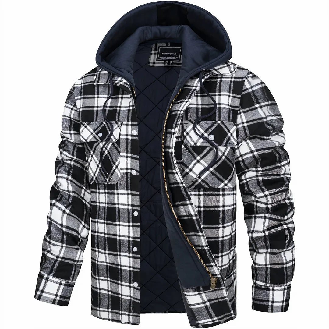Bastien — Veste en laine mélangée premium
