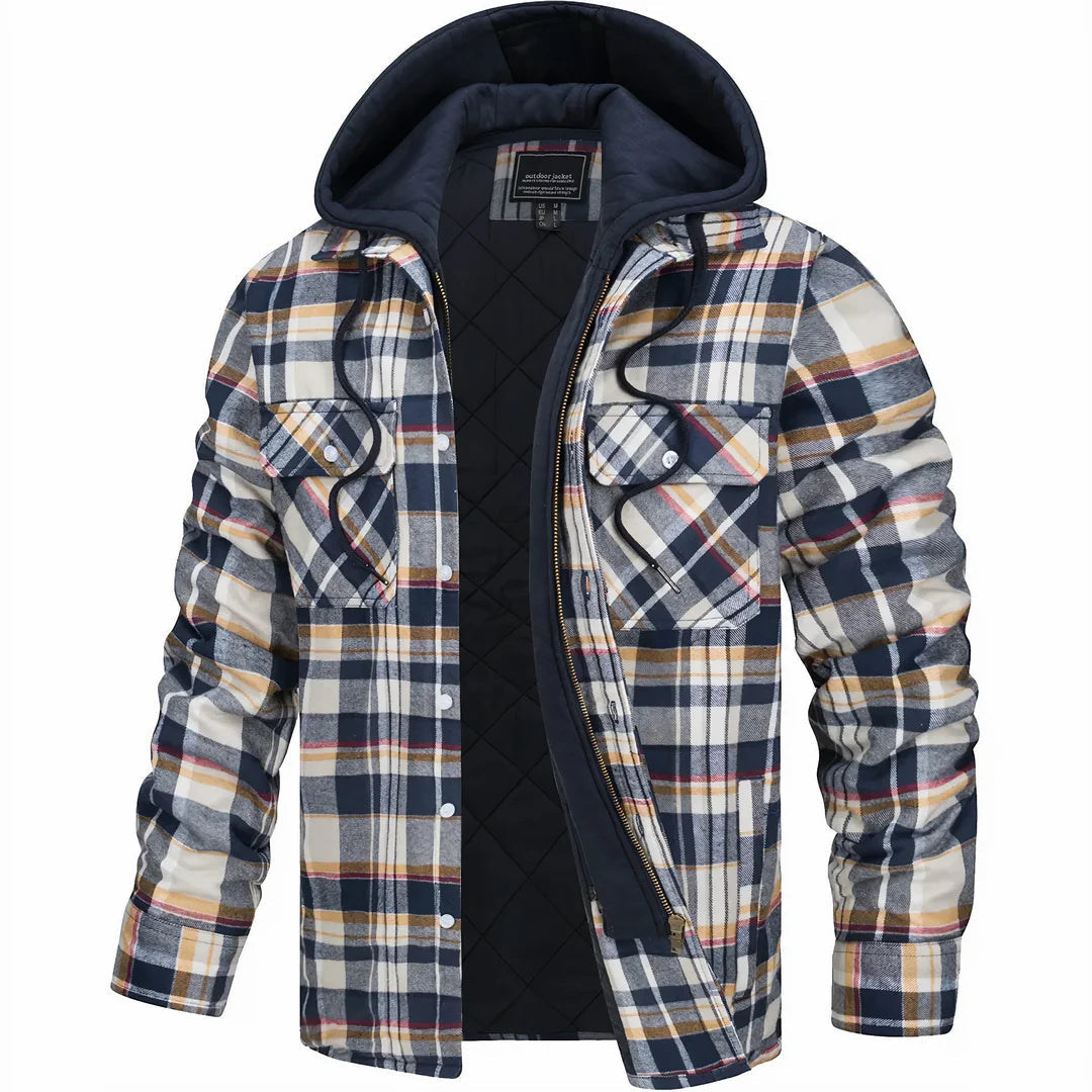 Bastien — Veste en laine mélangée premium