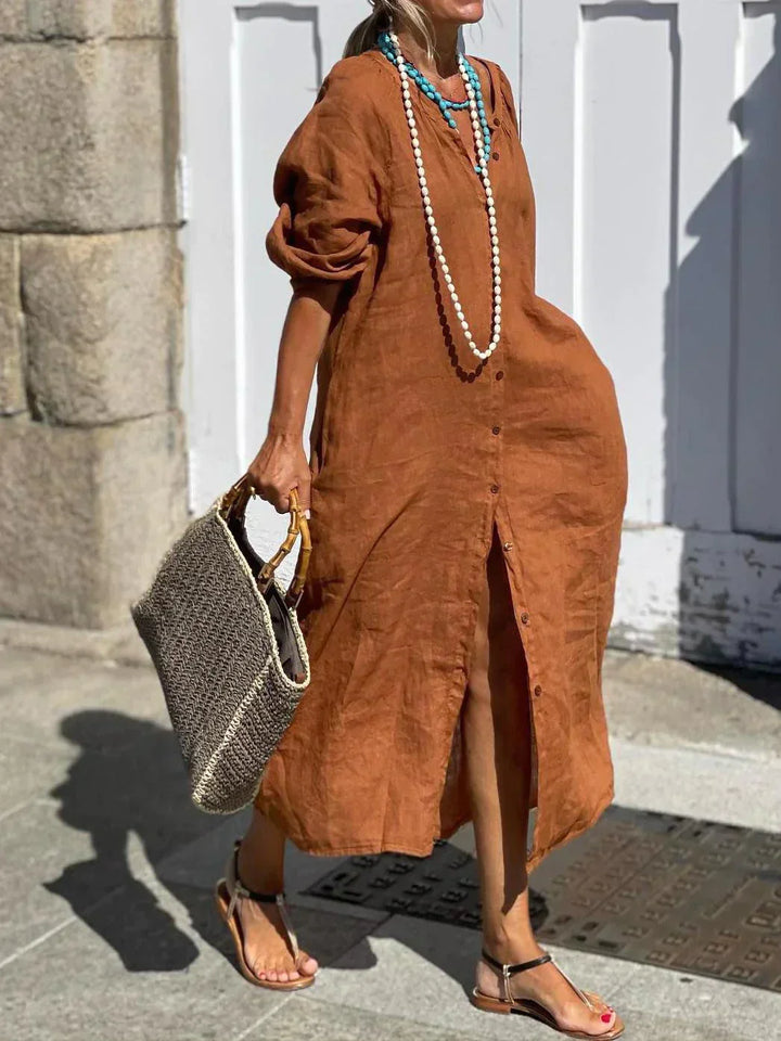 Luna | Robe ample en lin