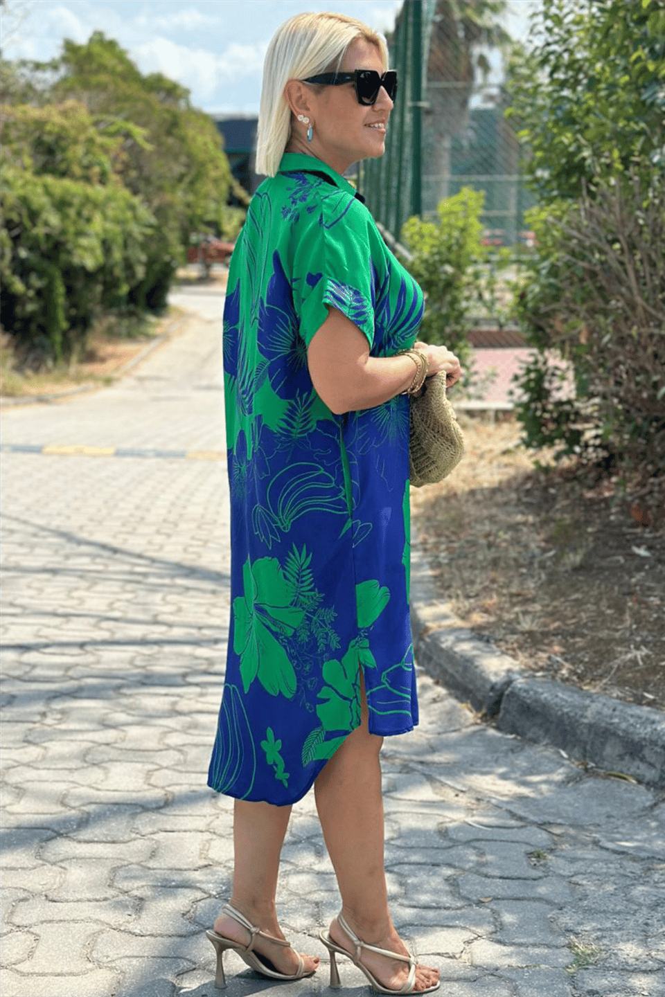 Palmita | Robe à fleurs
